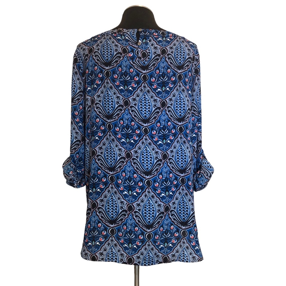 LOFT - Baroque Tab Sleeve Blouse - Picture 6 of 10
